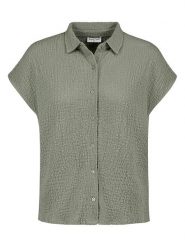 Sublevel Bluzka w kolorze khaki rozmiar: XL. Brązowe bluzki damskie Sublevel, xl, bez wzorów, bez kołnierzyka, bez ramiączek. Za 60.99 zł.