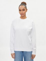 Replay Bluza W3586Q.000.23614P Biały Regular Fit. Białe bluzy bez kaptura damskie Replay, xl, z bawełny. Za 269.99 zł.