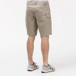Second Life - Spodenki turystyczne męskie Quechua NH500 regular - Stan Doskonały. Brązowe szorty męskie QUECHUA, bez wzorów, z bawełny. Za 75.99 zł.