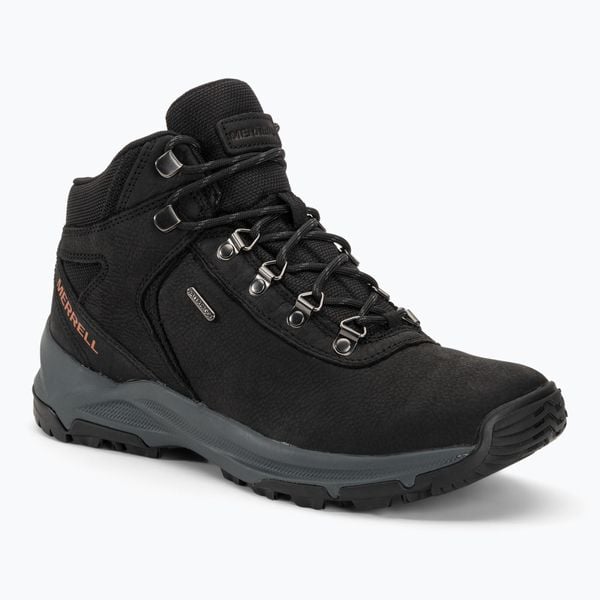 Buty Trekkingowe Męskie Merrell Erie Mid LTR Waterproof. Czarne buty trekkingowe męskie MERRELL, bez zapięcia, trekkingowe. Za 449.99 zł.