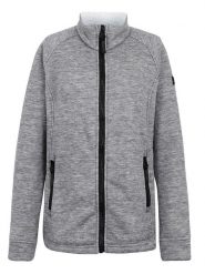 Regatta Kurtka polarowa "Emilde" w kolorze szarym rozmiar: 44. Szare kurtki damskie Regatta, bez wzorów, z polaru, bez kaptura. Za 126.45 zł.