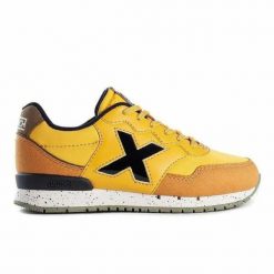 Buty sportowe Casual Męskie Munich Dash 165 Żółty. Żółte buty sportowe na co dzień męskie munich, bez zapięcia. Za 371.05 zł.