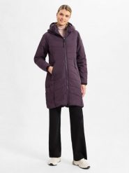 Ragwear Pikowany płaszcz - Dizzie Kobiety Sztuczne włókno lila, S. Brązowe płaszcze damskie Ragwear, s, bez wzorów, z materiału, eleganckie. Za 479.95 zł.