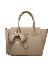 Nine West Torebka CEO-Chelsea-Charm-II-LX10185 Beżowy. Brązowe torebki klasyczne damskie Nine West, bez wzorów, z materiału, bez dodatków. Za 349.99 zł.