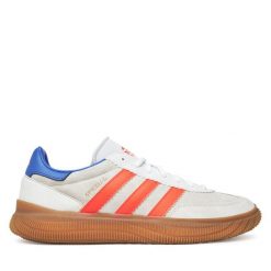 Buty halowe adidas. Brązowe buty sportowe na co dzień męskie Adidas, bez zapięcia. Za 439.99 zł.