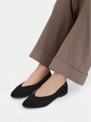 Lasocki Baleriny CEO-RST-AKAJA-01 Czarny. Czarne baleriny damskie Lasocki, bez wzorów, ze skóry, bez obcasa. Za 169.99 zł.