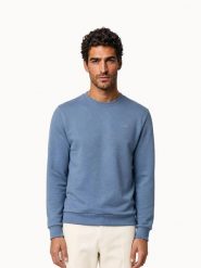 Bluza Le Coq Sportif Essentiels T/T N°1. Niebieskie bluzy bez kaptura męskie Le Coq Sportif, l, z materiału. Za 362.00 zł.