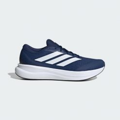 Buty do biegania Runfalcon 6 CLOUDFOAM. Białe obuwie do biegania damskie Adidas. Za 259.00 zł.