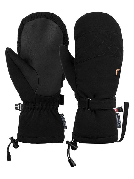 Reusch Rękawiczki funkcyjne "Chloe" w kolorze czarnym rozmiar: 4. Czarne rękawiczki dziecięce REUSCH, bez ramiączek. Za 148.26 zł.