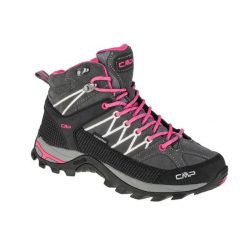 Buty trekkingowe damskie, CMP Rigel Mid. Czarne obuwie trekkingowe damskie CMP. Za 399.99 zł.