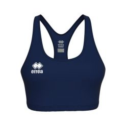 Biustonosz dla kobiet Errea Crystal. Niebieskie biustonosze sportowe damskie ERREA, bez wzorów, z elastanu. Za 139.00 zł.