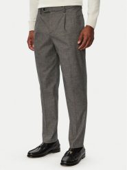 Tommy Hilfiger Spodnie materiałowe MW0MW45058 Szary Tapered Fit. Szare spodnie materiałowe męskie Tommy Hilfiger, bez wzorów, z bawełny. Za 569.99 zł.