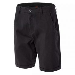 Szorty Iguana Lesori. Czarne szorty męskie IGUANA, bez wzorów, sportowe. W wyprzedaży za 129.80 zł.