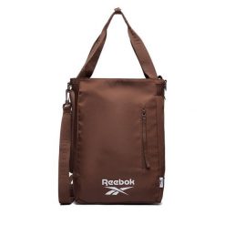 Torebka Reebok. Brązowe torebki klasyczne damskie Reebok, bez wzorów, bez dodatków. Za 159.99 zł.