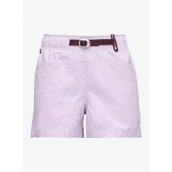 Spodenki wspinaczkowe damskie Black Diamond Ethos Shorts. Czerwone szorty damskie Black Diamond, bez wzorów, sportowe. Za 224.99 zł.