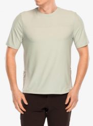 Koszulka rowerowa męska Odlo Explorer Cargo T-Shirt Crew Neck S/S. Zielone t-shirty męskie Odlo, l, bez wzorów, z elastanu, bez kołnierzyka. Za 295.89 zł.