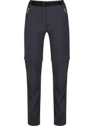 Regatta Spodnie funkcyjne Zipp-Off "Xert III" w kolorze antracytowym rozmiar: 19. Czarne spodnie dresowe damskie Regatta, bez wzorów, z materiału. Za 109.52 zł.