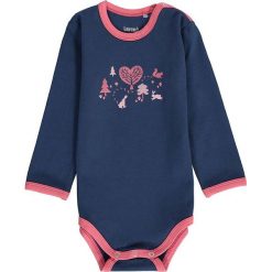 Body w kolorze granatowym. Niebieskie body niemowlęce Lamino, bez wzorów, z bawełny, bez ramiączek. W wyprzedaży za 35.95 zł.