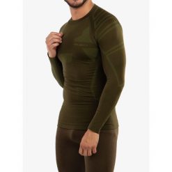 Bluza termoaktywna męska Brubeck Ranger Protect. Zielone bluzy bez kaptura męskie Brubeck, m. Za 144.99 zł.