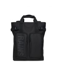 Rains Plecak Texel Tote Backpack W3 14240 Czarny. Czarne plecaki damskie Rains, bez wzorów, z materiału. Za 569.99 zł.
