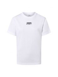 Joop Jeans Koszulka - Tyler Kobiety Bawełna biały, L. Białe t-shirty damskie Joop! Jeans, l, bez wzorów, z bawełny, bez kołnierzyka. Za 119.95 zł.