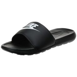 Klapki Sportowe Nike Victori One Basenowe Czarne Lekkie. Białe klapki damskie Nike, bez wzorów, bez obcasa. Za 179.00 zł.