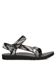 Teva Sandały Original Universal 1003987 Szary. Szare sandały damskie Teva, bez wzorów, z materiału, bez obcasa. Za 299.99 zł.