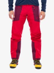 Spodnie w góry La Sportiva Alpine Guide GTX Performance Pants. Czerwone spodnie materiałowe męskie La Sportiva, bez wzorów, z elastanu. Za 1,957.99 zł.