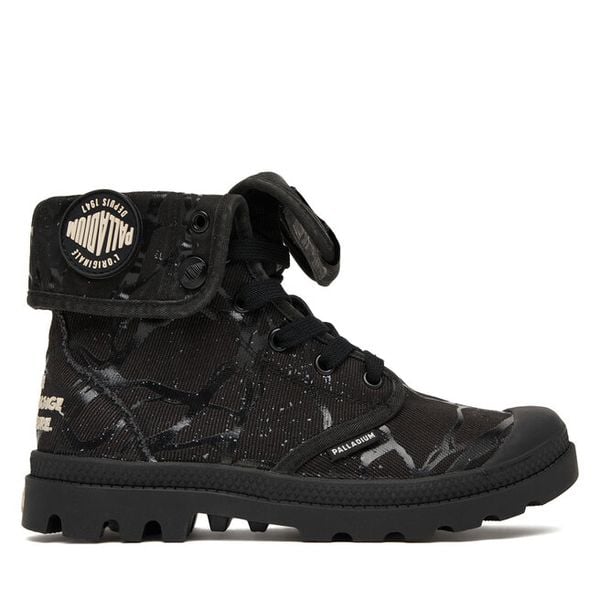 Trapery Palladium. Czarne trapery damskie Palladium, bez obcasa. Za 519.99 zł.