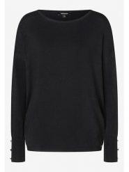 More & More Sweter w kolorze czarnym rozmiar: 44. Czarne swetry klasyczne damskie MORE & MORE, bez kołnierzyka. Za 87.81 zł.