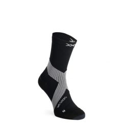 Skarpety rowerowe X-Socks Bike Expert Crew - black/charcoal. Czarne skarpetki damskie X-Socks, bez wzorów. Za 125.99 zł.