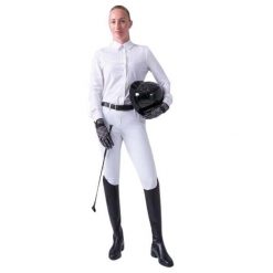 Damskie legginsy zawodnicze z pełną przyczepnością PS of Sweden Katja. Białe legginsy damskie PS OF SWEDEN, bez wzorów. Za 657.50 zł.