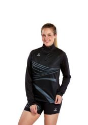 Bluza dla kobiet Erima Racing. Niebieskie bluzy bez kaptura damskie Erima, bez wzorów, z materiału, bez kaptura. Za 208.50 zł.