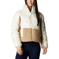 Kurtka Street damska Columbia Leadbetter Point Sherpa Hybrid. Fioletowe kurtki damskie Columbia, na zimę, l, bez wzorów, bez kaptura. Za 759.00 zł.