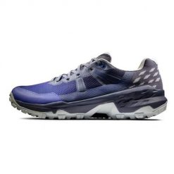 Buty trekkingowe męskie Mammut Sertig Ii Low Gtx. Niebieskie buty trekkingowe męskie Mammut, z materiału, bez zapięcia, trekkingowe. Za 788.00 zł.