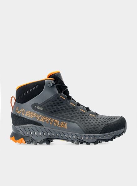 Buty turystyczne męskie La Sportiva Stream GTX. Szare buty trekkingowe męskie La Sportiva, z gore-texu, bez zapięcia, trekkingowe, gore-tex. Za 852.49 zł.