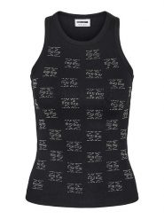 Noisy may Top "Tammie" w kolorze czarnym rozmiar: XS. Czarne topy damskie Noisy may, xs, bez wzorów, z bawełny, bez kołnierzyka. Za 53.04 zł.