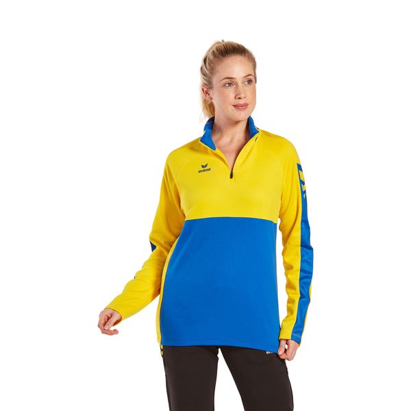 Bluza treningowa Erima Six Wings. Niebieskie bluzy bez kaptura męskie Erima, m. Za 206.50 zł.