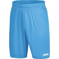 Szorty Jako Manchester 2.0. Niebieskie szorty damskie Jako, bez wzorów, z materiału, sportowe. Za 92.69 zł.