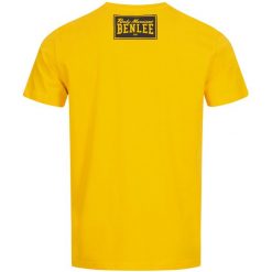 T-shirt o klasycznym kroju Benlee Logo. Żółte t-shirty męskie Benlee, m, bez wzorów, z bawełny, bez kołnierzyka. Za 120.00 zł.