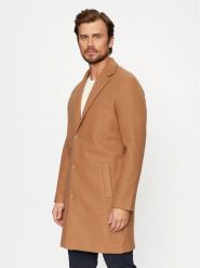 Only & Sons Płaszcz przejściowy 22025815 Brązowy Regular Fit. Brązowe płaszcze męskie Only & Sons, m, bez wzorów, z syntetyku. Za 699.99 zł.