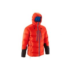 Kurtka alpinistyczna puchowa Makalu II. Brązowe kurtki damskie SIMOND, s, bez wzorów, z materiału, bez kaptura. Za 599.99 zł.