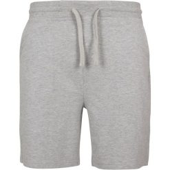 Spodenki Męskie Wrzosowe. Szare szorty męskie BUILD YOUR BRAND, bez wzorów, sportowe. Za 94.99 zł.