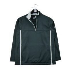 Second life - Nike Golf bluza damska - Jak nowy. Czarne bluzy bez kaptura damskie Nike, l, z materiału. Za 106.46 zł.