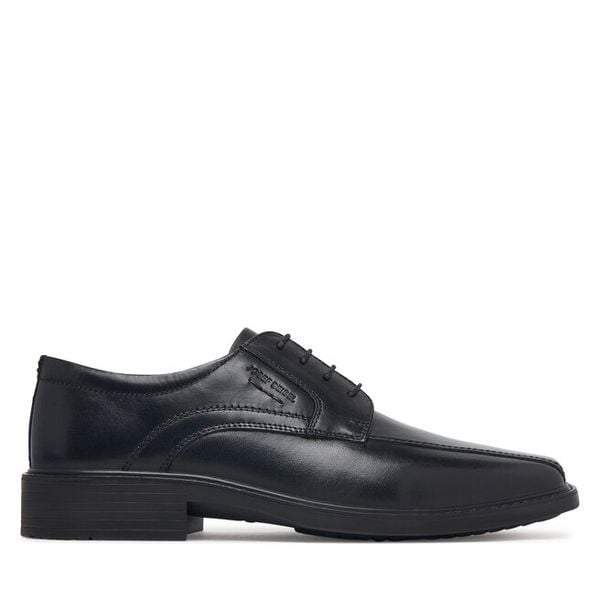 Półbuty Josef Seibel. Czarne buty wizytowe męskie Josef Seibel, bez zapięcia. Za 409.99 zł.