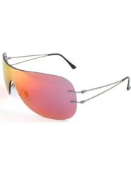 Ray Ban Damskie okulary przeciwsłoneczne w kolorze srebrno-pomarańczowo-różowym rozmiar: 34. Pomarańczowe okulary przeciwsłoneczne damskie Ray-Ban. Za 440.28 zł.