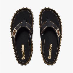 Japonki Gumbies Islander Canvas Flip-Flops. Czarne klapki i japonki męskie Gumbies. Za 81.99 zł.