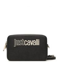 Just Cavalli Torebka 74RB4B82 Czarny. Czarne listonoszki damskie Just Cavalli, bez wzorów, ze skóry, bez dodatków. Za 839.99 zł.