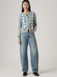 Levi's Dżinsy - Barrel fit - w kolorze błękitnym rozmiar: W31/L32. Niebieskie jeansy damskie Levi's, z podwyższonym stanem. Za 249.95 zł.