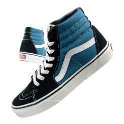 Buty trampki sportowe damskie Vans Sk8-Hi. Czarne trampki i tenisówki damskie Vans, bez wzorów. Za 199.00 zł.